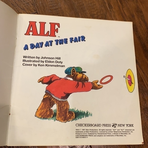 3 Alf the TV show Kids books vintage 1987 - Picture 4 of 14